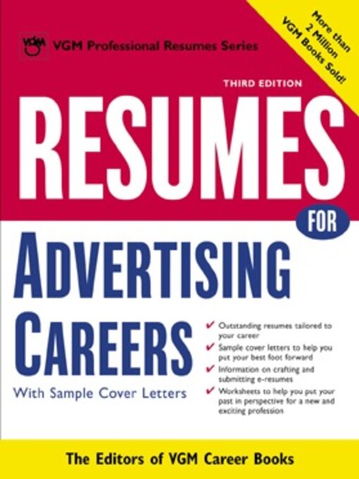 Resumes for Advertising Careers With Sample Cover Letters